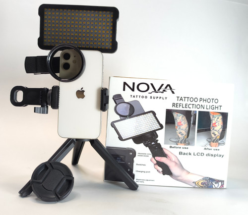 کیت عکاسی تتو لنز پلاریزه nova