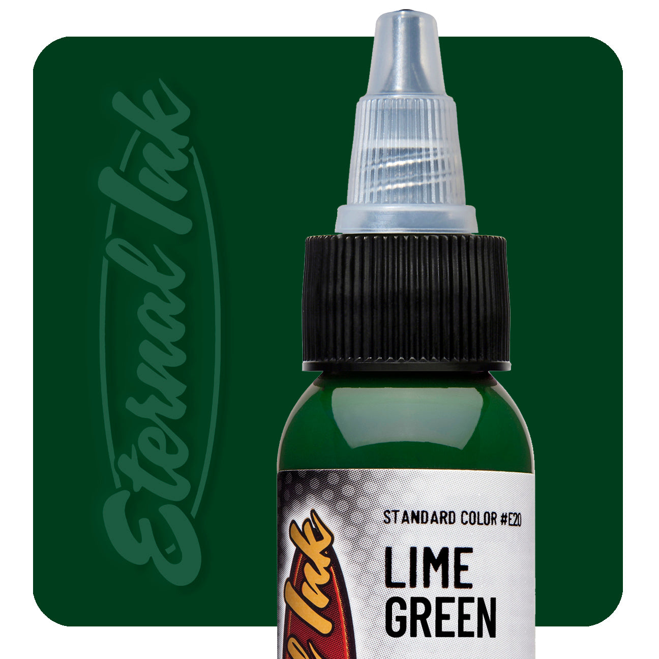 رنگ اترنال ۱۵ میل lime green