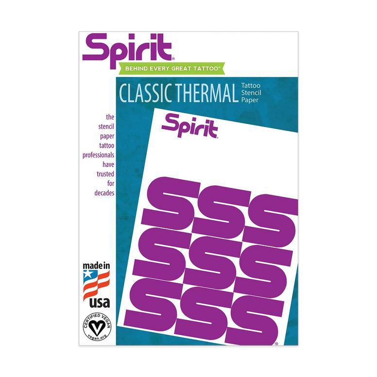 کاغذ استنسیل تک برگ SPIRIT آمریکایی